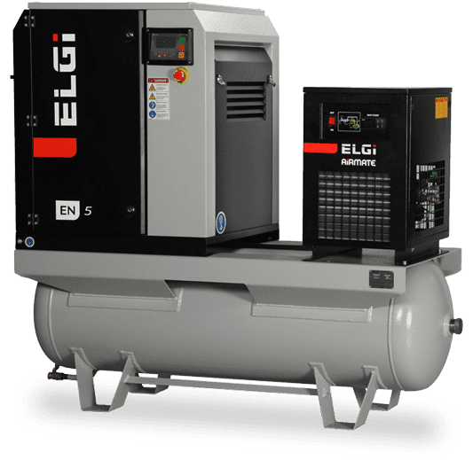 ELGi EN Series Oil-Lubricated Screw Air Compressors – Dealer in Hosur