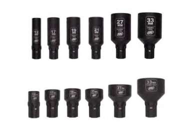 Metric & SAE Deep / Standard DXS Sockets - original Ingersoll Rand catalogue page 50